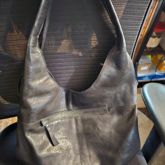 Latico Black Leather Hobo Bag - Picture 11 of 12
